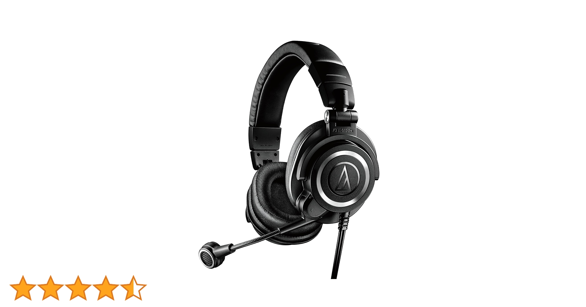Amazon.co.jp: オーディオテクニカ ATH-M50xSTS ヘッドセット 有線 XLR